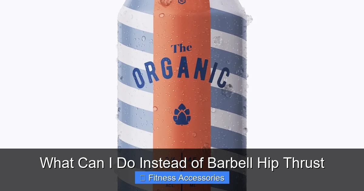 What Can I Do Instead of Barbell Hip Thrust