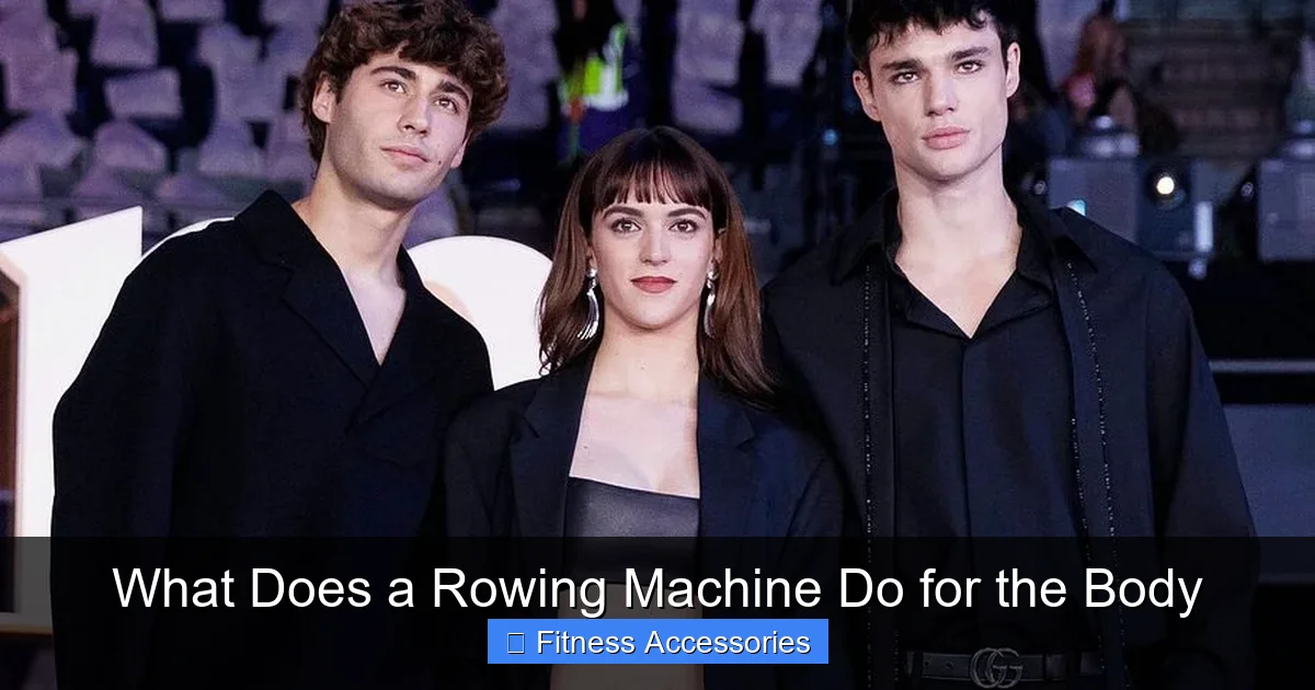 What Does a Rowing Machine Do for the Body