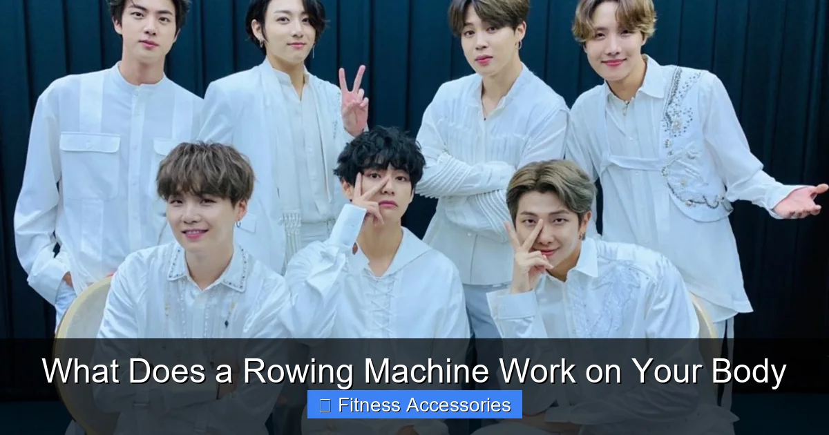 What Does a Rowing Machine Work on Your Body