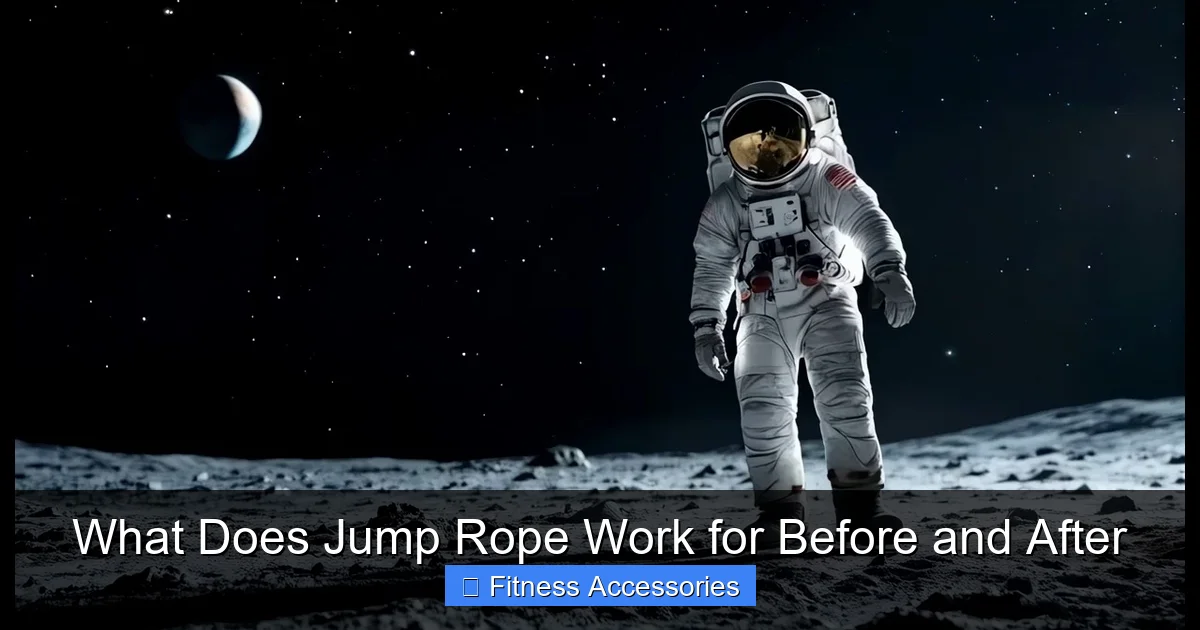 What Does Jump Rope Work for Before and After