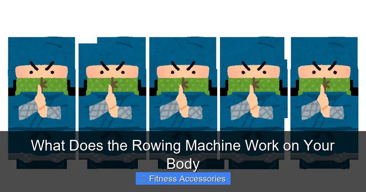 What Does the Rowing Machine Work on Your Body