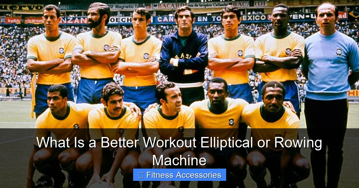 What Is a Better Workout Elliptical or Rowing Machine