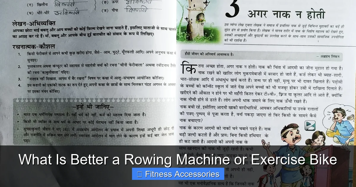 What Is Better a Rowing Machine or Exercise Bike