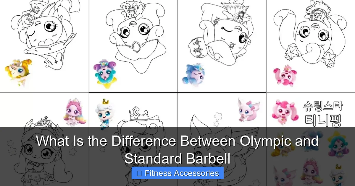 What Is the Difference Between Olympic and Standard Barbell