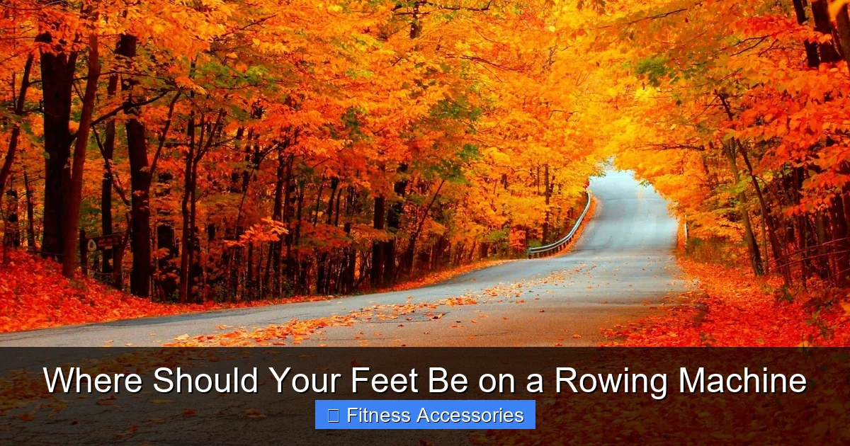 Where Should Your Feet Be on a Rowing Machine