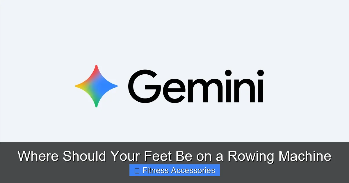 Where Should Your Feet Be on a Rowing Machine