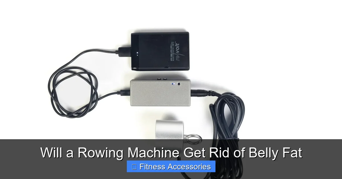 Will a Rowing Machine Get Rid of Belly Fat