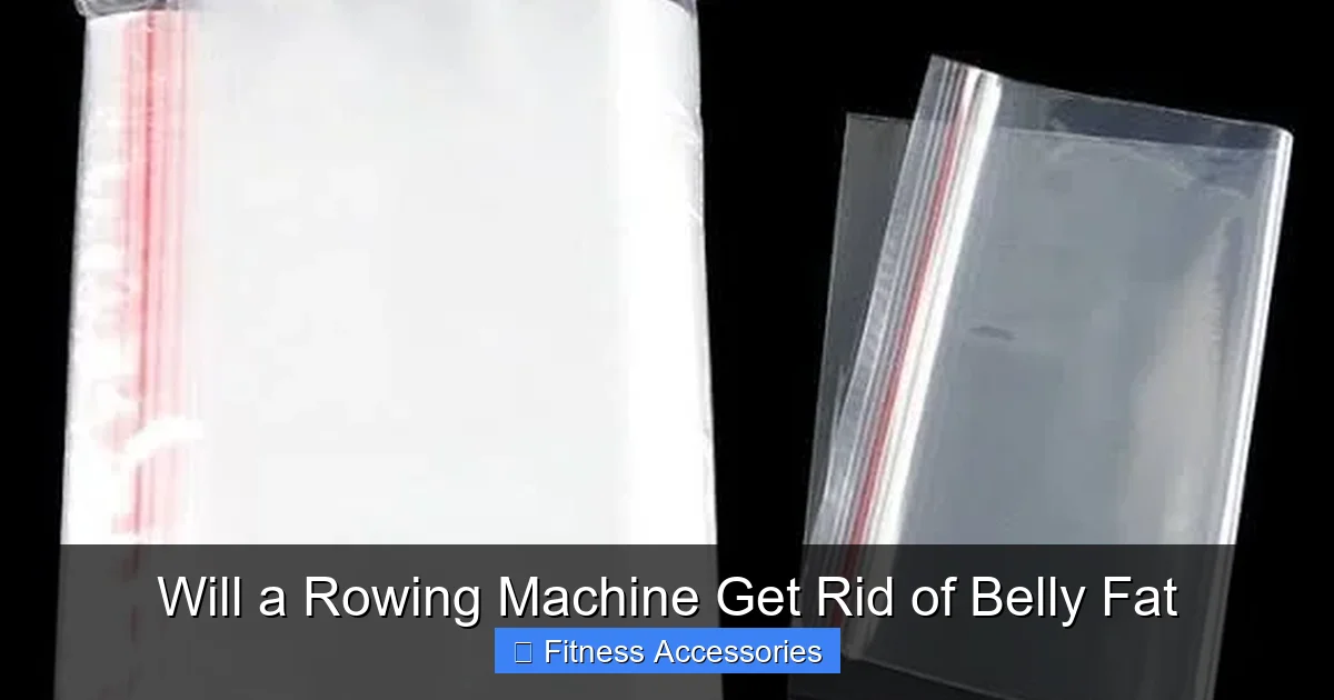 Will a Rowing Machine Get Rid of Belly Fat
