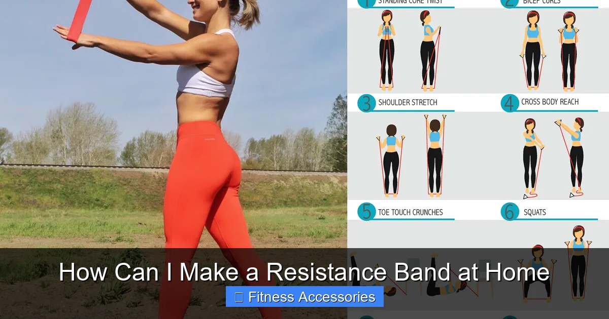 How Can I Make a Resistance Band at Home