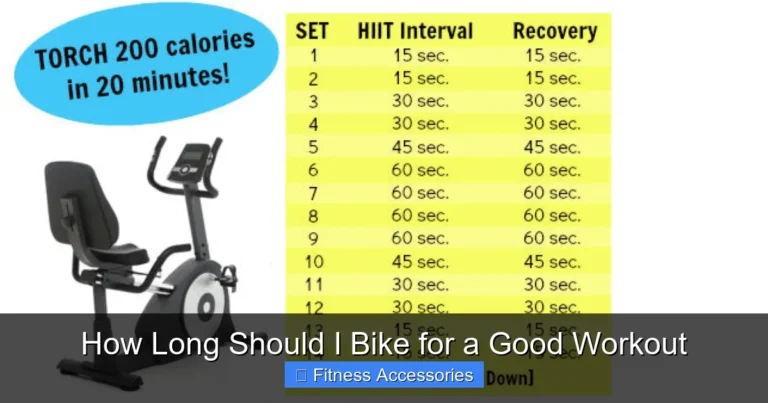 How Long Should I Bike for a Good Workout