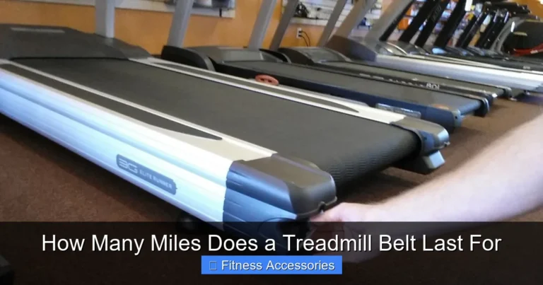 How Many Miles Does a Treadmill Belt Last For