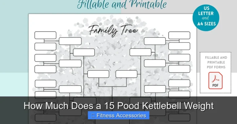 How Much Does a 15 Pood Kettlebell Weight