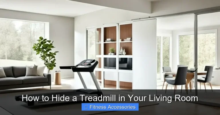How to Hide a Treadmill in Your Living Room