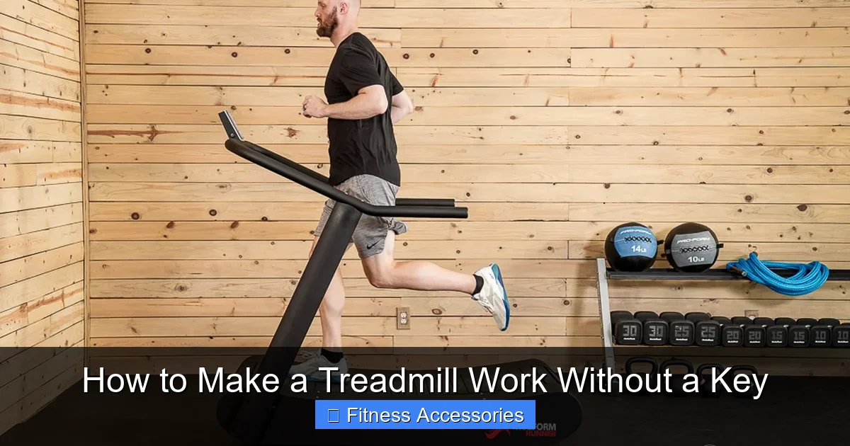 How to Make a Treadmill Work Without a Key