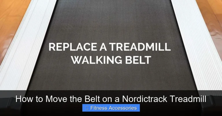 How to Move the Belt on a Nordictrack Treadmill