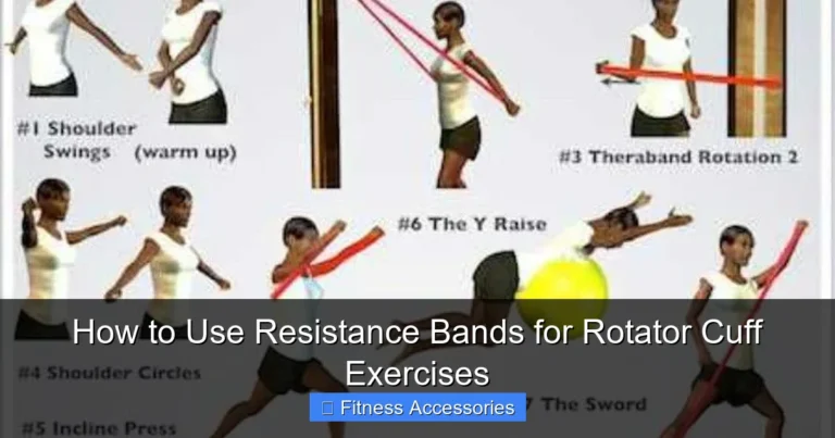 How to Use Resistance Bands for Rotator Cuff Exercises