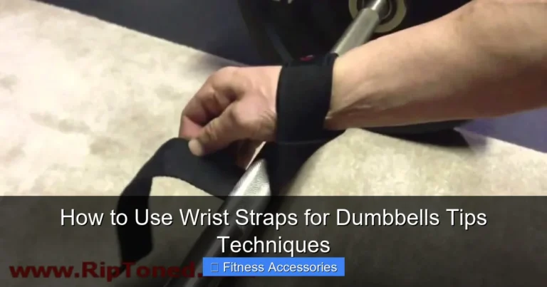 How to Use Wrist Straps for Dumbbells Tips Techniques