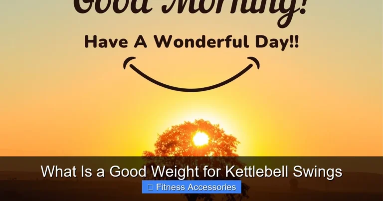What Is a Good Weight for Kettlebell Swings