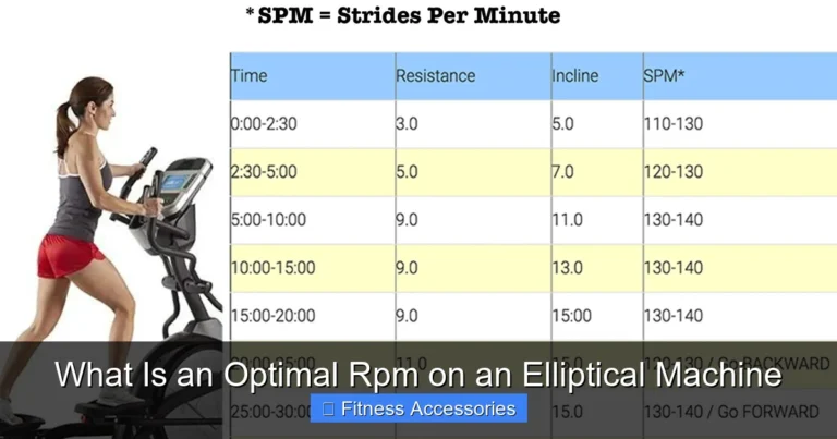 What Is an Optimal Rpm on an Elliptical Machine
