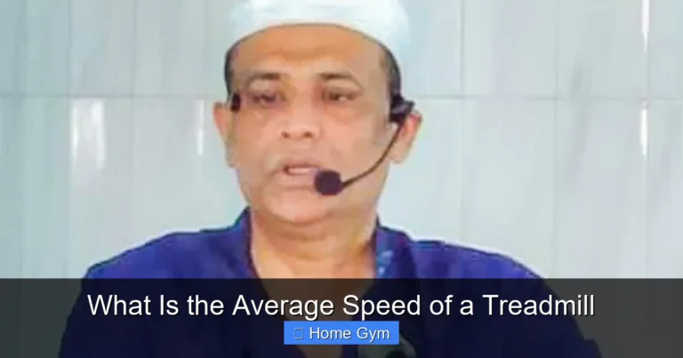 What Is the Average Speed of a Treadmill