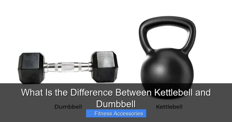 What Is the Difference Between Kettlebell and Dumbbell