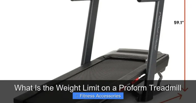 What Is the Weight Limit on a Proform Treadmill