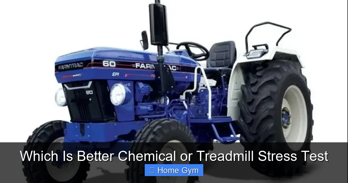 Which Is Better Chemical or Treadmill Stress Test