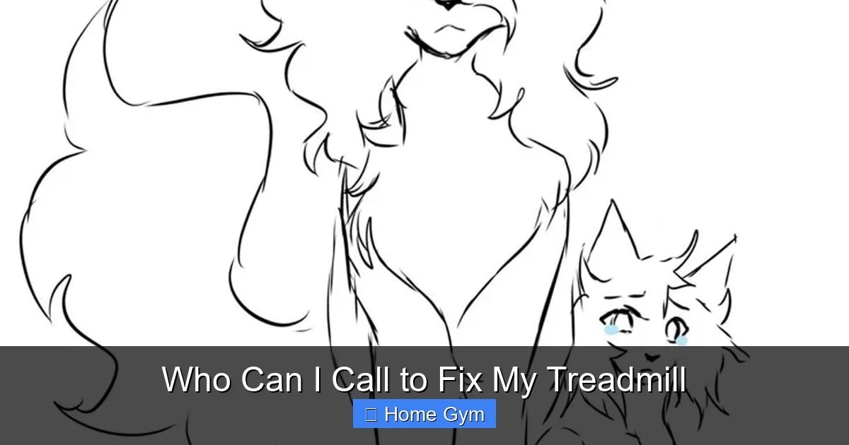 Who Can I Call to Fix My Treadmill