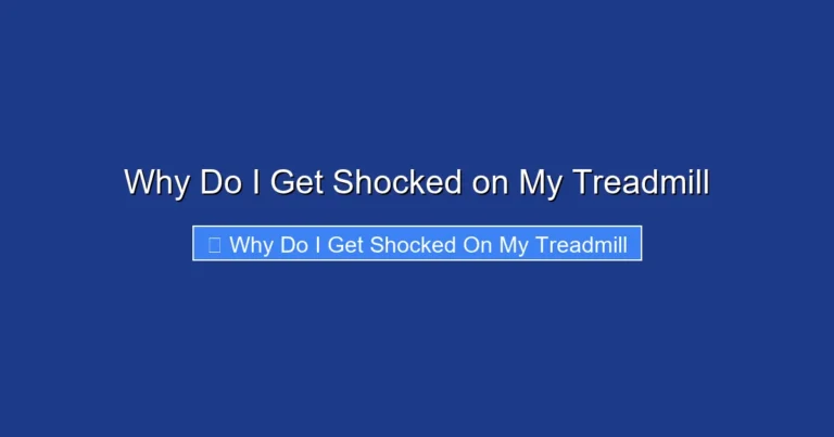 Why Do I Get Shocked on My Treadmill