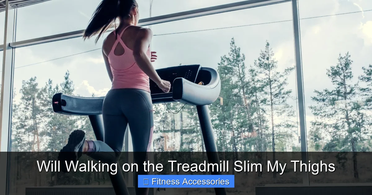 Will Walking on the Treadmill Slim My Thighs