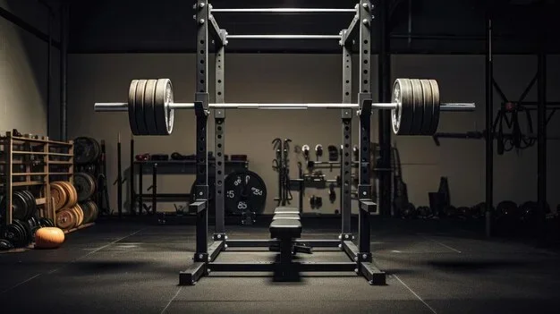 How to Load a Barbell on a Rack