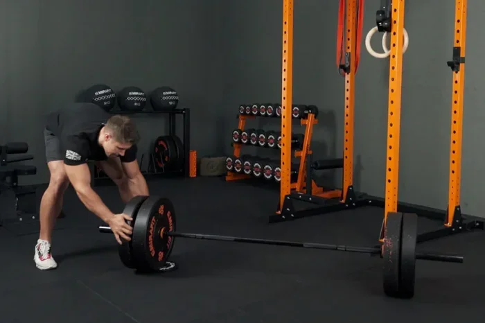 How to Unload a Barbell on a Rack