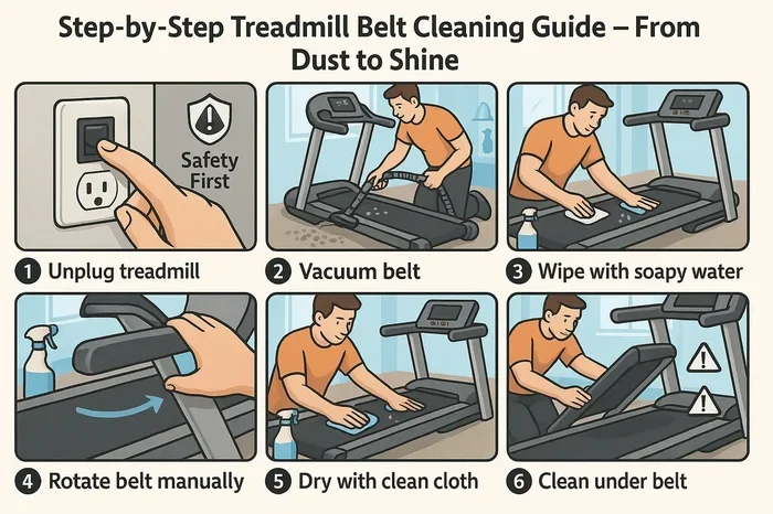 How to Clean the Belt on a Treadmill
