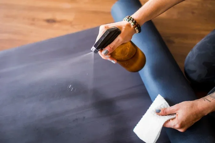 How to Clean and Disinfect a Yoga Mat