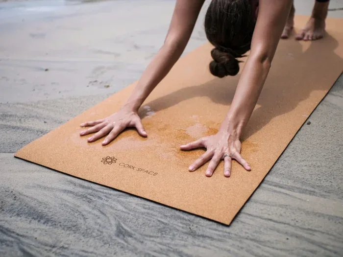 How to Make Cork Yoga Mat Less Slippery
