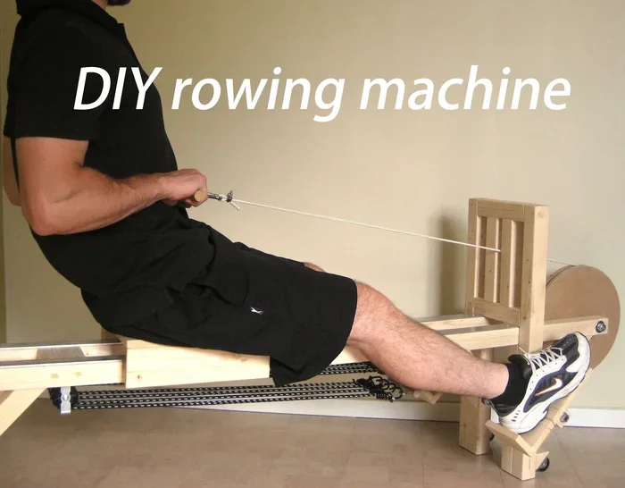 How to Make a Homemade Rowing Machine 2