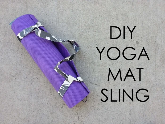 How to Make a Yoga Mat Strap 2