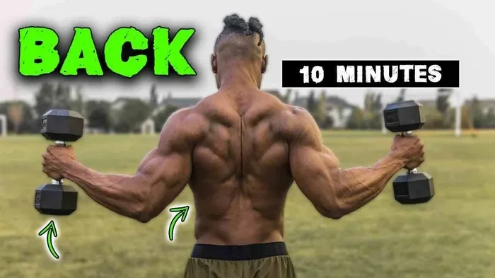How to Train Back at Home with Dumbbells