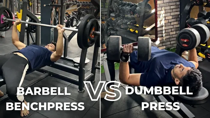 Is Dumbbell Bench Press the Same as Barbell