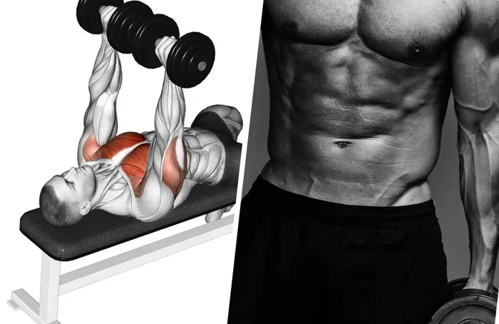 How to Build Up Chest Muscles with Dumbbells