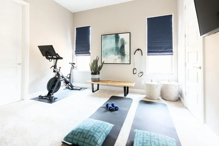 How to Hide Exercise Bike in Living Room