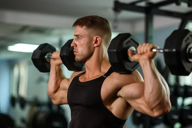 How to Lift Heavy Dumbbells for Shoulder Press