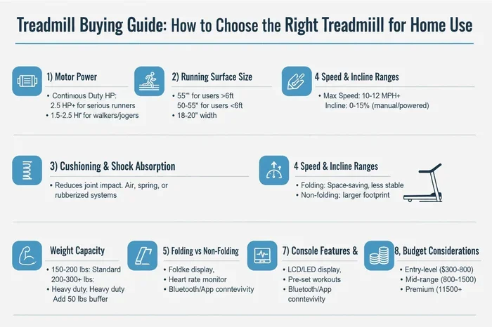 How to Choose the Right Treadmill for Home