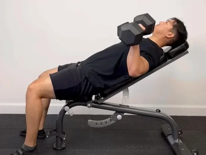 How to Do Incline Chest Press with Dumbbells