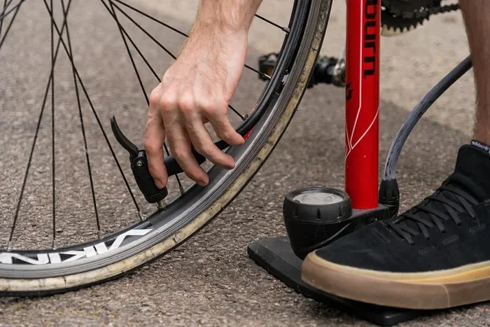 How to Put Air into a Bike Tire