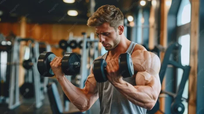 How to Build Arm Muscle Fast with Dumbbells