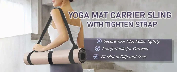 How to Roll Up Yoga Mat with Strap