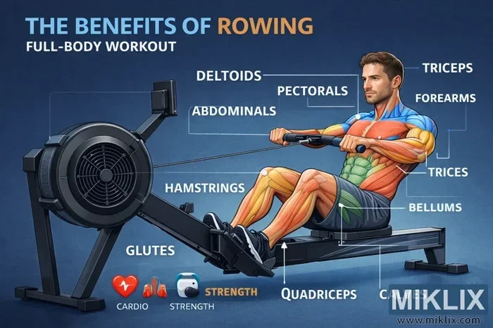 What Muscle Groups Does a Rowing Machine Work