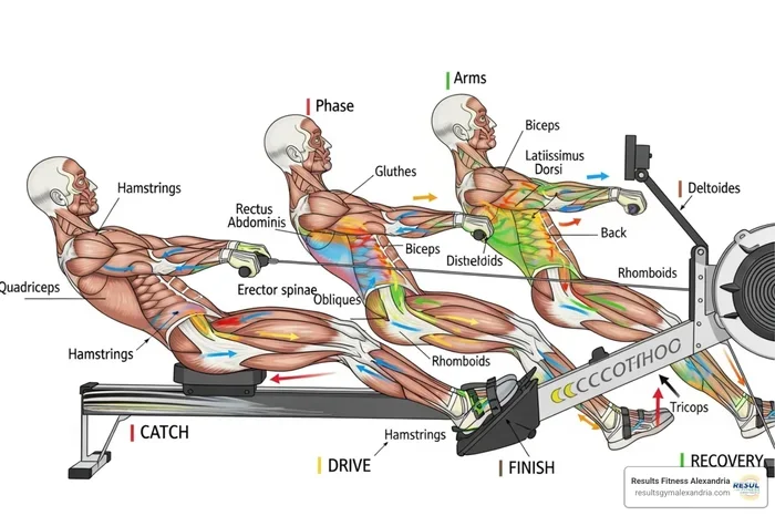 What Muscles Are Used in a Rowing Machine