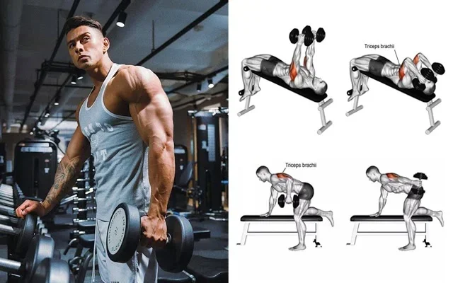 How to Work Out Your Triceps with Dumbbells